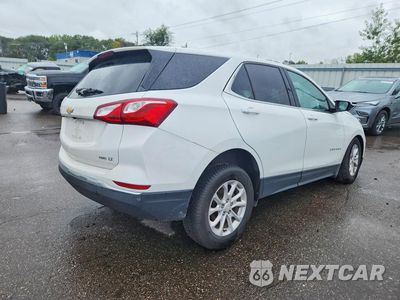 Trzecie zdjęcie samochodu z tyłu: 2020 CHEVROLET EQUINOX LT VIN:3GNAXTEV9LS512074 - miniatura