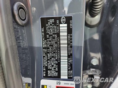 Zdjęcie 12 z 12 samochodu: 2026 TOYOTA CAMRY LE VIN:4T1DAACK4TU348345 - miniatura