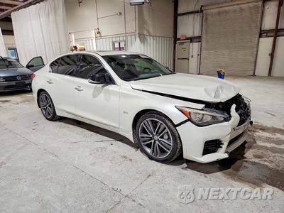 Czwarte zdjęcie samochodu z boku: 2017 INFINITI Q50 3.0T SPORT VIN:JN1EV7AR0HM832281 - miniatura