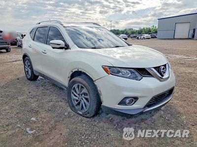 Czwarte zdjęcie samochodu z boku: 2016 NISSAN ROGUE SL VIN:5N1AT2MV5GC837862 - miniatura