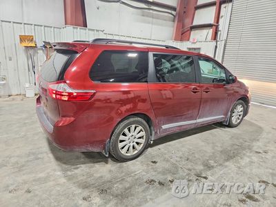 Trzecie zdjęcie samochodu z tyłu: 2015 TOYOTA SIENNA LE VIN:5TDJK3DC5FS119561 - miniatura