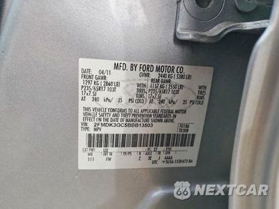 Zdjęcie 14 z 14 samochodu: 2011 FORD EDGE SE VIN:2FMDK3GC5BBB13503 - miniatura