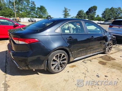 Trzecie zdjęcie samochodu z tyłu: 2021 TOYOTA COROLLA SE VIN:JTDS4MCE6MJ059470 - miniatura