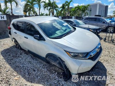 Czwarte zdjęcie samochodu z boku: 2018 HONDA CR-V LX VIN:2HKRW5H39JH402427 - miniatura