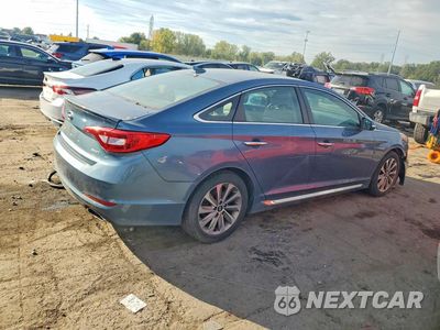 Trzecie zdjęcie samochodu z tyłu: 2016 HYUNDAI SONATA SPORT VIN:5NPE34AF2GH436191 - miniatura