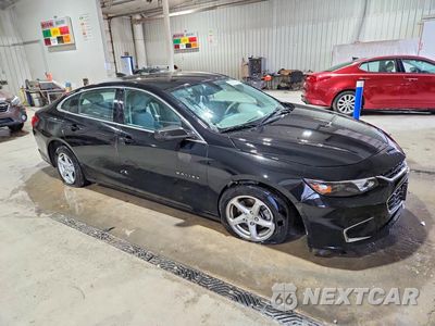 Czwarte zdjęcie samochodu z boku: 2018 CHEVROLET MALIBU LS VIN:1G1ZC5ST4JF245684 - miniatura