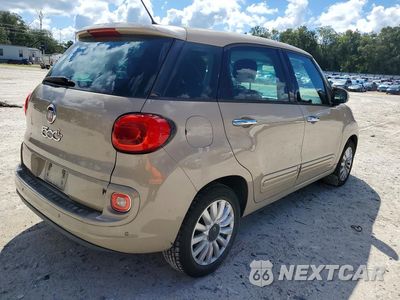 Trzecie zdjęcie samochodu z tyłu: 2014 FIAT 500L EASY VIN:ZFBCFABH2EZ020017 - miniatura