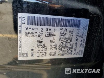 Zdjęcie 14 z 14 samochodu: 2023 NISSAN ROGUE S VIN:5N1BT3AAXPC925592 - miniatura
