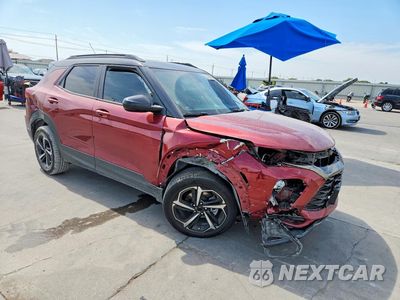 Czwarte zdjęcie samochodu z boku: 2022 CHEVROLET TRAILBLAZER RS VIN:KL79MTSL5NB106599 - miniatura