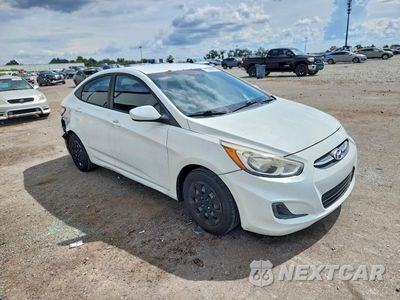 Czwarte zdjęcie samochodu z boku: 2015 HYUNDAI ACCENT GLS VIN:KMHCT4AE6FU827388 - miniatura