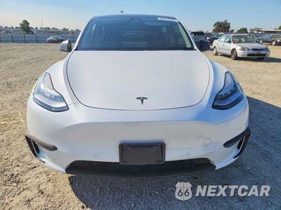 Piąte zdjęcie samochodu w środku: 2020 TESLA MODEL Y VIN:5YJYGDEE0LF004372 - miniatura