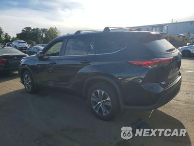 Drugie zdjęcie samochodu z przodu: 2023 TOYOTA HIGHLANDER HYBRID XLE VIN:5TDKBRCHXPS113535 - miniatura
