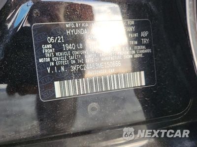 Zdjęcie 13 z 13 samochodu: 2021 HYUNDAI ACCENT SE VIN:3KPC24A63ME150666 - miniatura