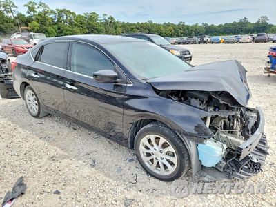 Czwarte zdjęcie samochodu z boku: 2019 NISSAN SENTRA SV VIN:3N1AB7AP4KY294078 - miniatura
