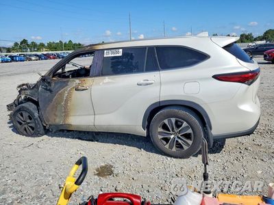 Drugie zdjęcie samochodu z przodu: 2022 TOYOTA HIGHLANDER HYBRID XLE VIN:5TDGBRCH6NS538513 - miniatura