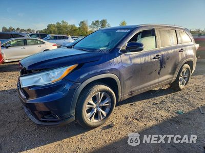 2014 TOYOTA HIGHLANDER XLE 5TDKKRFH1ES036031 - główne zdjęcie licytacji z USA - miniatura