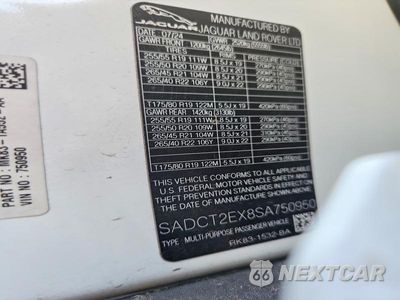 Zdjęcie 13 z 13 samochodu: 2025 JAGUAR F-PACE R-DYNAMIC S VIN:SADCT2EX8SA750950 - miniatura
