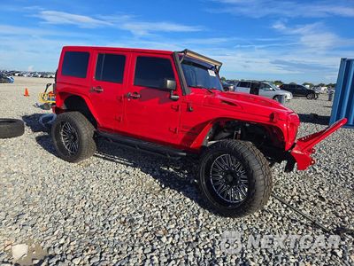 Czwarte zdjęcie samochodu z boku: 2017 JEEP WRANGLER UNLIMITED SPORT VIN:1C4BJWDG5HL591033 - miniatura