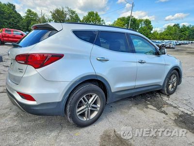 Trzecie zdjęcie samochodu z tyłu: 2018 HYUNDAI SANTA FE SPORT 2.4L VIN:5XYZUDLB0JG536443 - miniatura
