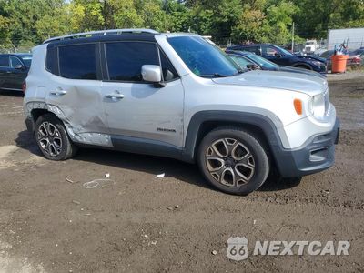 Czwarte zdjęcie samochodu z boku: 2017 JEEP RENEGADE LIMITED VIN:ZACCJADB9HPF62948 - miniatura