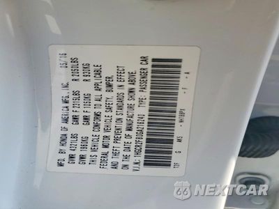 Zdjęcie 12 z 12 samochodu: 2016 HONDA ACCORD EXL VIN:1HGCR2F80GA216240 - miniatura
