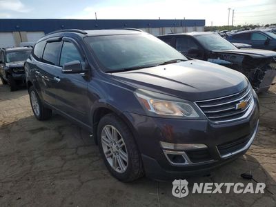 Czwarte zdjęcie samochodu z boku: 2014 CHEVROLET TRAVERSE LT VIN:1GNKRGKD6EJ370871 - miniatura