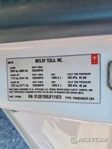 Zdjęcie 12 z 12 samochodu: 2018 TESLA MODEL 3 VIN:5YJ3E1EBXJF111673 - miniatura
