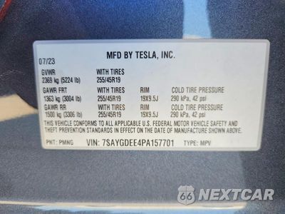 Zdjęcie 13 z 13 samochodu: 2023 TESLA MODEL Y VIN:7SAYGDEE4PA157701 - miniatura
