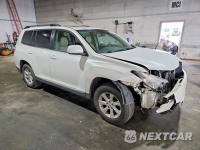 Czwarte zdjęcie samochodu z boku: 2012 TOYOTA HIGHLANDER SE VIN:5TDBK3EH0CS137458 - miniatura