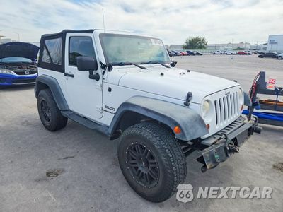 Czwarte zdjęcie samochodu z boku: 2012 JEEP WRANGLER SPORT VIN:1C4GJWAG9CL162500 - miniatura