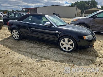 Czwarte zdjęcie samochodu z boku: 2005 AUDI S4 QUATTRO CABRIOLET VIN:WUARL48H55K901797 - miniatura