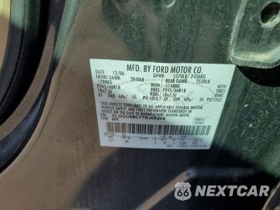 Zdjęcie 13 z 13 samochodu: 2007 LINCOLN MKX VIN:2LMDU68C77BJ06204 - miniatura