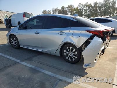 Drugie zdjęcie samochodu z przodu: 2021 TOYOTA PRIUS PRIME LE VIN:JTDKAMFPXM3187740 - miniatura