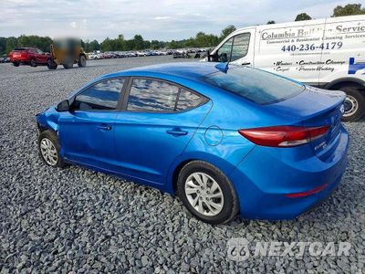 Drugie zdjęcie samochodu z przodu: 2017 HYUNDAI ELANTRA SE VIN:KMHD74LFXHU135345 - miniatura