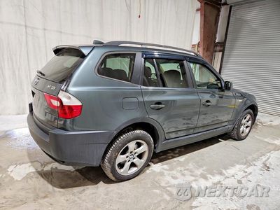 Trzecie zdjęcie samochodu z tyłu: 2005 BMW X3 3.0I VIN:WBXPA93455WD14736 - miniatura