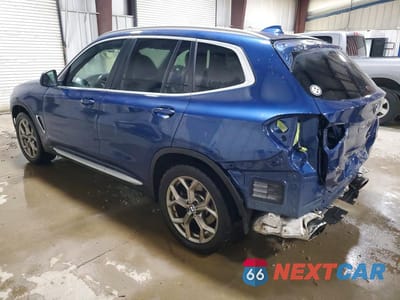 Drugie zdjęcie samochodu z przodu: 2022 BMW X3 XDRIVE30I VIN:5UX53DP06N9M92707 - miniatura