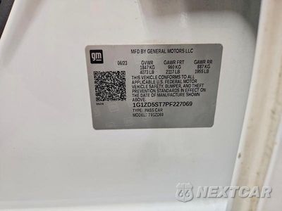 Zdjęcie 13 z 13 samochodu: 2023 CHEVROLET MALIBU LT VIN:1G1ZD5ST7PF227069 - miniatura