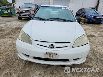 Piąte zdjęcie samochodu w środku: 2005 HONDA CIVIC DX VP VIN:2HGES16395H503621 - miniatura