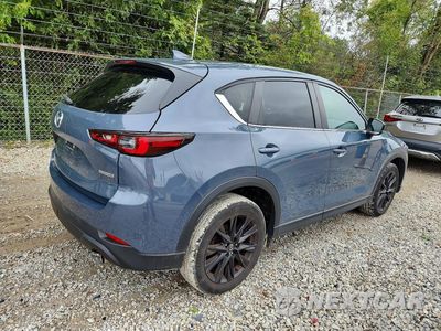 Trzecie zdjęcie samochodu z tyłu: 2022 MAZDA CX-5 PREFERRED VIN:JM3KFBCM3N0545299 - miniatura