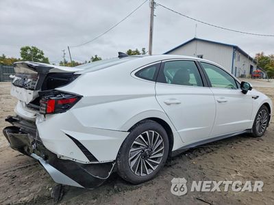 Trzecie zdjęcie samochodu z tyłu: 2025 HYUNDAI SONATA HYBRID LIMITED VIN:KMHL54JJ8SA109957 - miniatura