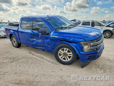 Czwarte zdjęcie samochodu z boku: 2017 FORD F150 SUPERCREW VIN:1FTEW1EG7HKD17239 - miniatura
