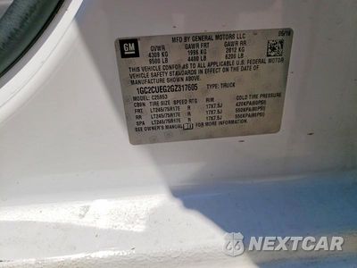 Zdjęcie 12 z 12 samochodu: 2016 CHEVROLET SILVERADO C2500 HEAVY DUTY VIN:1GC2CUEG2GZ317605 - miniatura