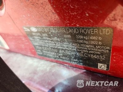 Zdjęcie 12 z 12 samochodu: 2020 JAGUAR XF PREMIUM VIN:SAJBD4FX6LCY84832 - miniatura