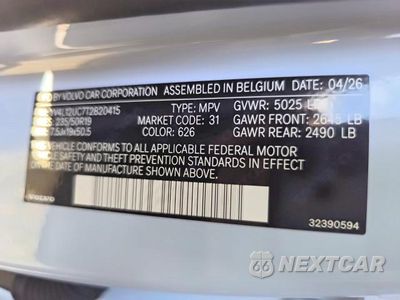 Zdjęcie 13 z 15 samochodu: 2026 VOLVO XC40 PLUS VIN:YV4L12UC7T2820415 - miniatura