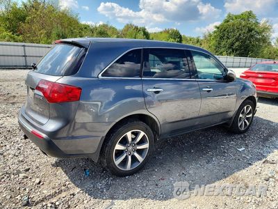 Trzecie zdjęcie samochodu z tyłu: 2011 ACURA MDX ADVANCE VIN:2HNYD2H57BH512978 - miniatura