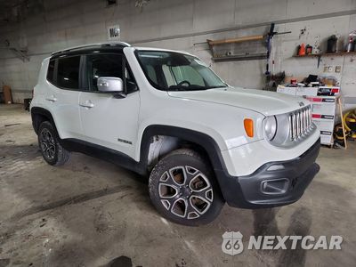 Czwarte zdjęcie samochodu z boku: 2017 JEEP RENEGADE LIMITED VIN:ZACCJBDB9HPF18034 - miniatura