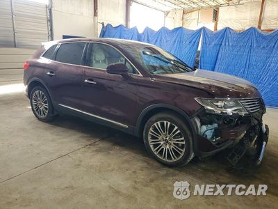 Czwarte zdjęcie samochodu z boku: 2017 LINCOLN MKX RESERVE VIN:2LMPJ8LR2HBL38997 - miniatura