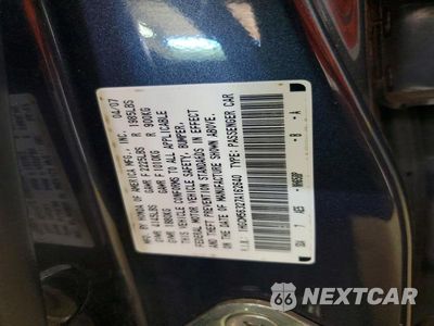 Zdjęcie 12 z 12 samochodu: 2007 HONDA ACCORD SE VIN:1HGCM56327A162640 - miniatura