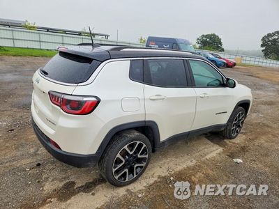 Trzecie zdjęcie samochodu z tyłu: 2017 JEEP COMPASS LIMITED VIN:3C4NJDCB3HT681714 - miniatura