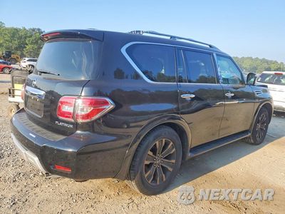 Trzecie zdjęcie samochodu z tyłu: 2017 NISSAN ARMADA PLATINUM VIN:JN8AY2NF7H9303701 - miniatura